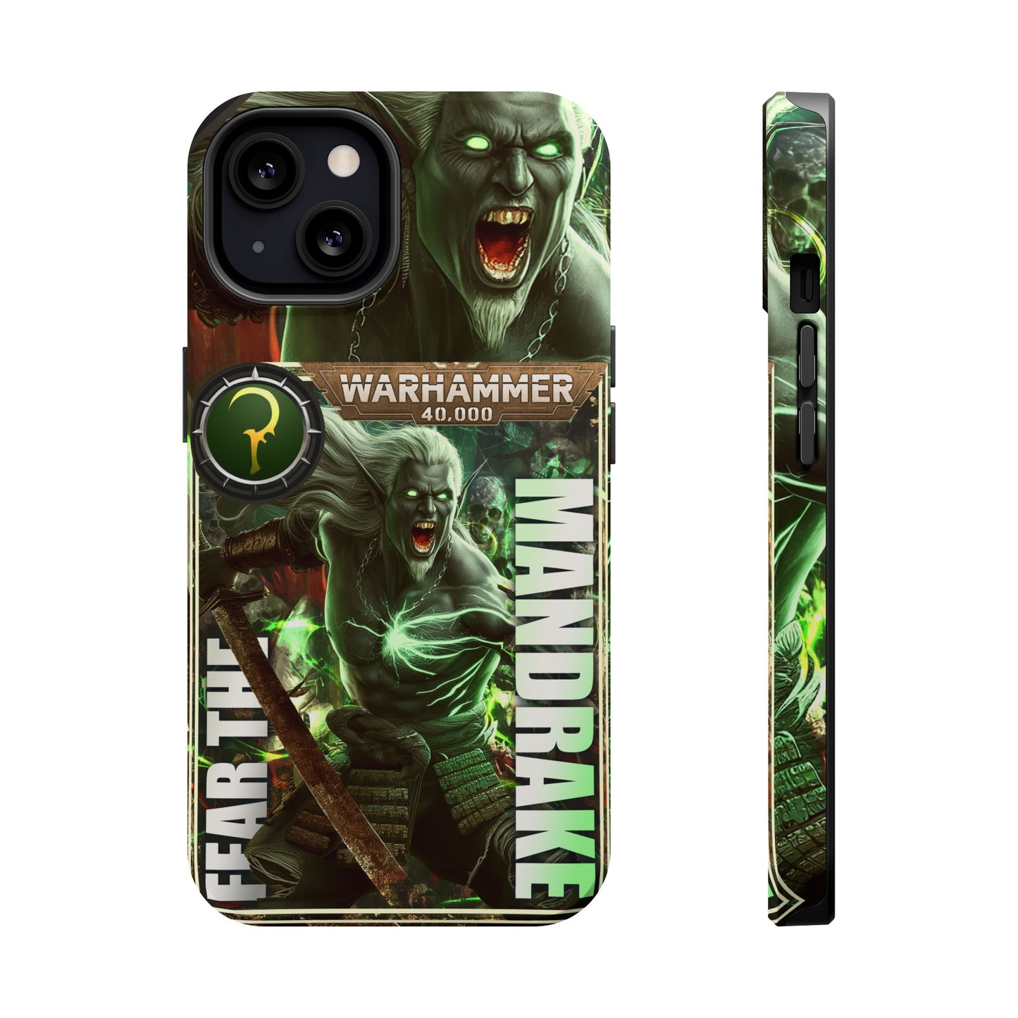 Warhamer Mandrake MagSafe® iPhone Tough Case Dual Layer Robust