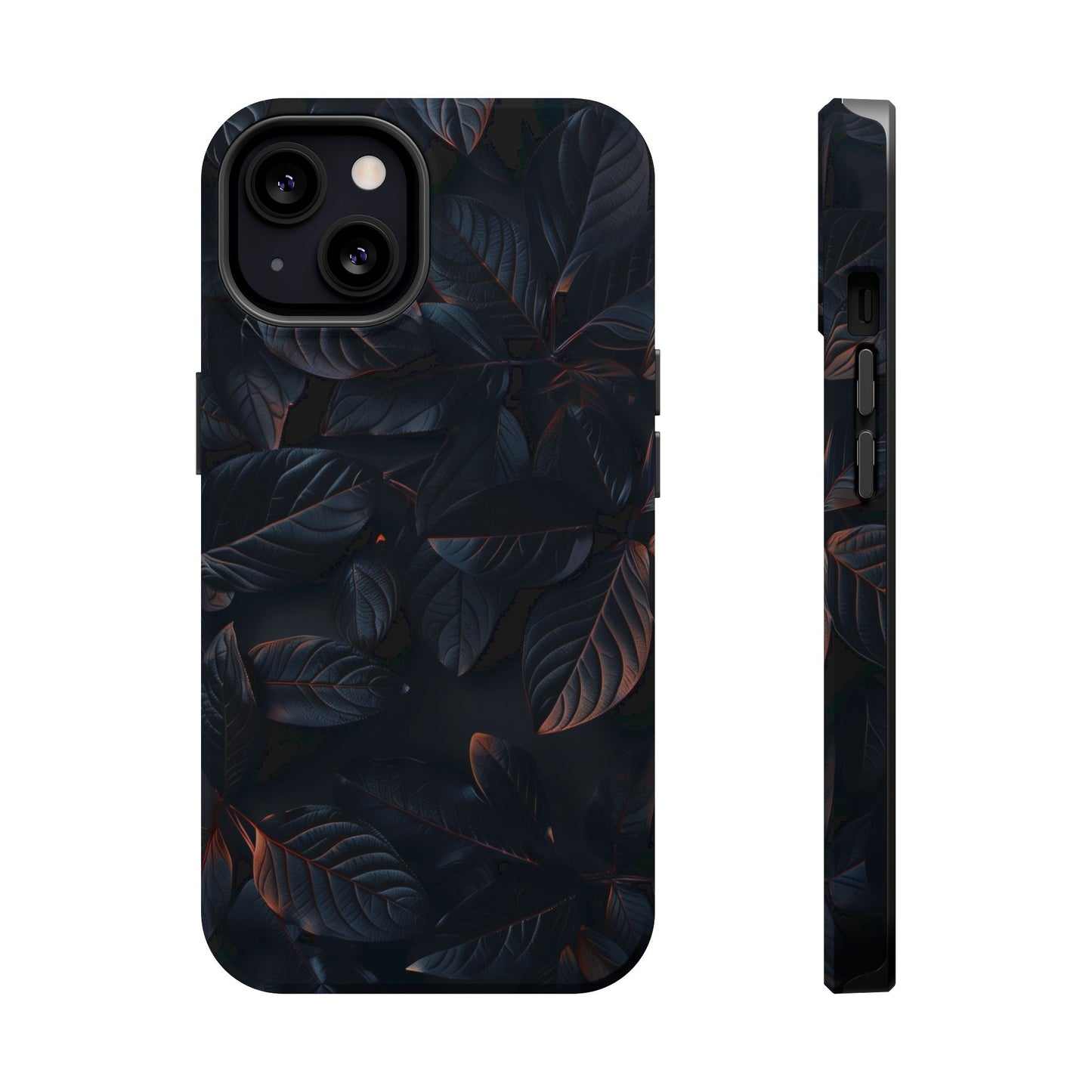 Black Nature MagSafe® iPhone Tough Case Dual Layer Robust