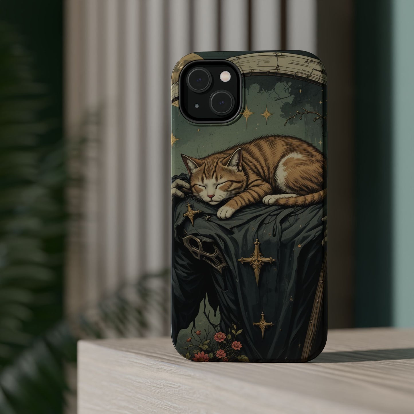 Cat of Death MagSafe® iPhone Tough Case Dual Layer Robust