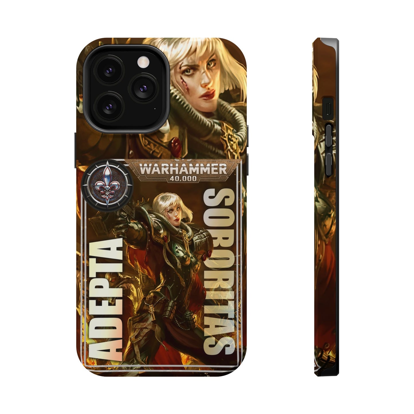 Warhammer Adepta Sororitas MagSafe® iPhone Tough Case Dual Layer Robust