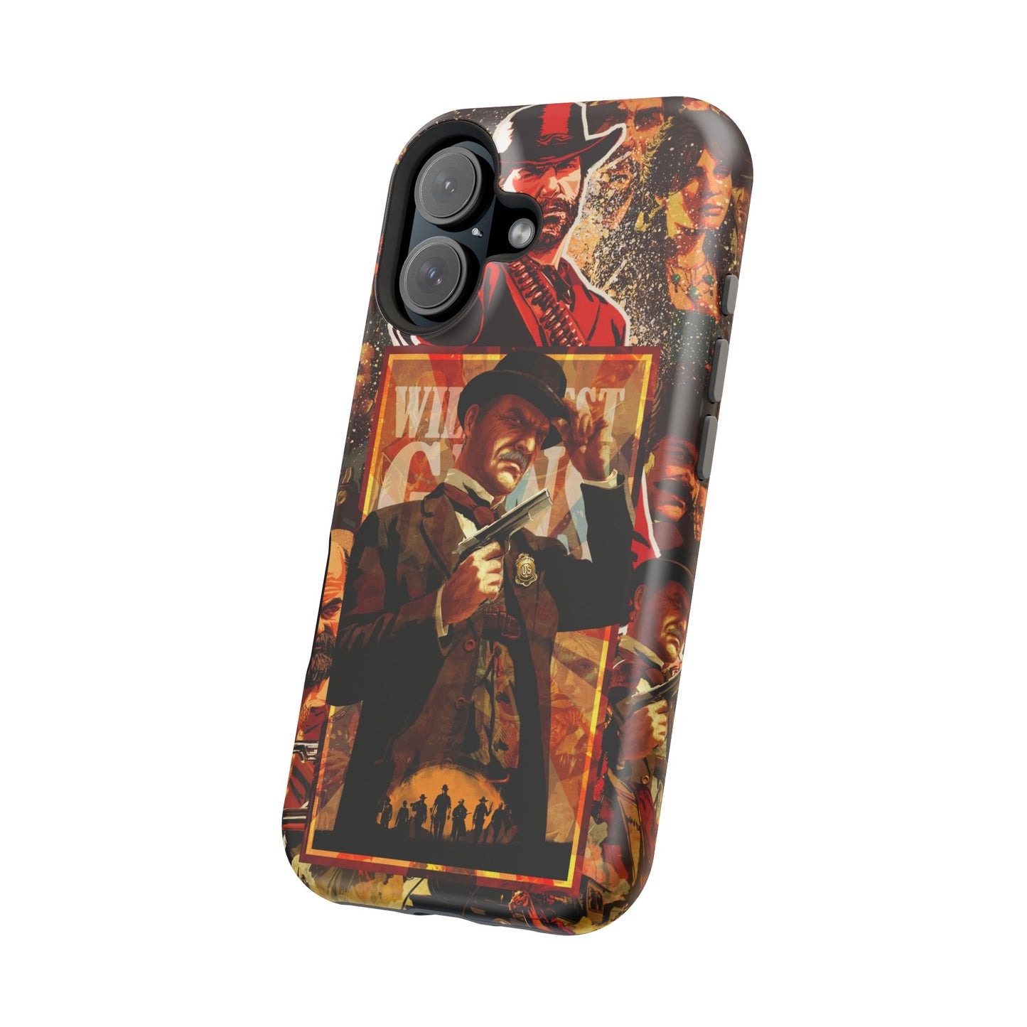 Red Dead Redemption MagSafe® iPhone Tough Case Dual Layer Robust