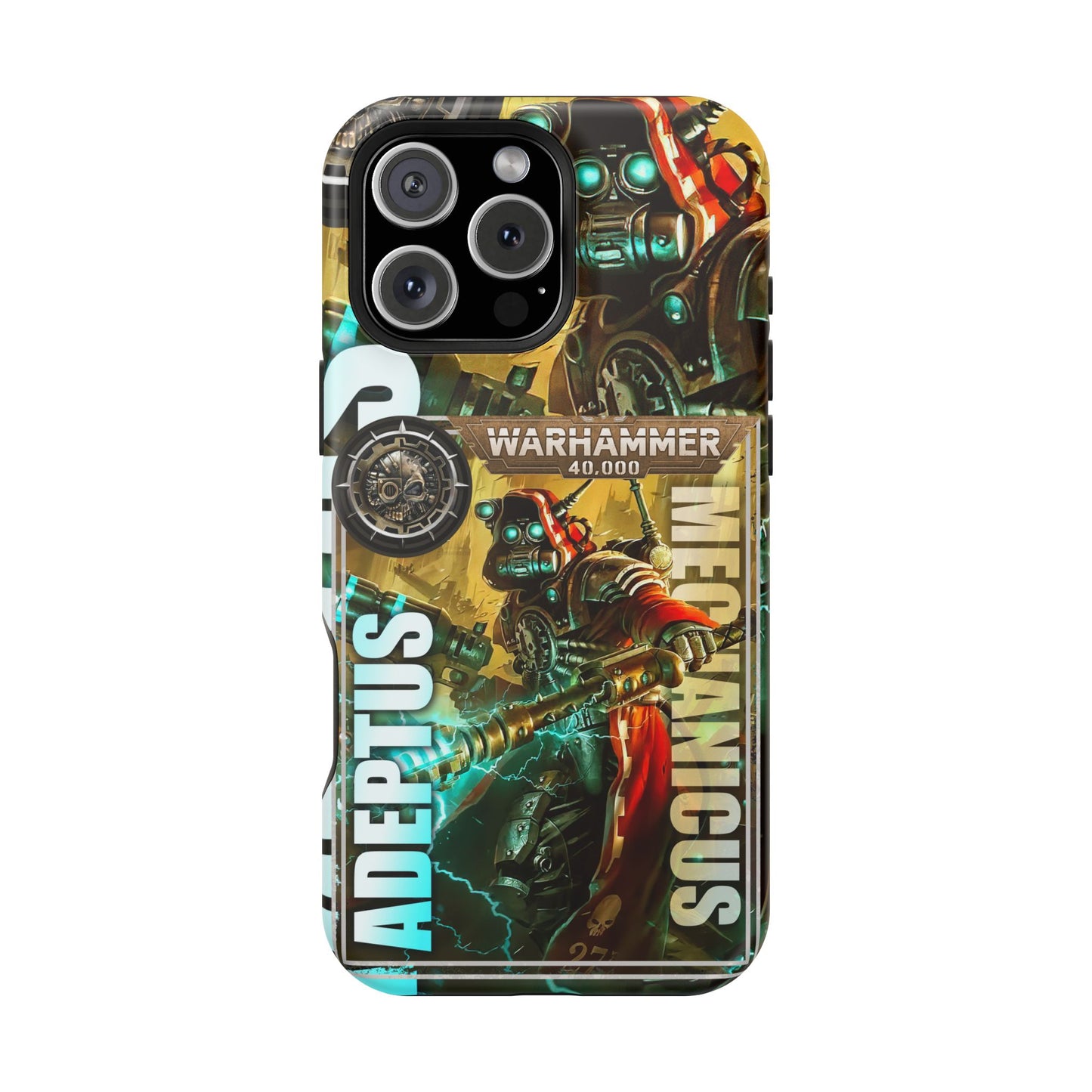 Warhammer Adeptus Mechanicus MagSafe® iPhone Tough Case Dual Layer Robust