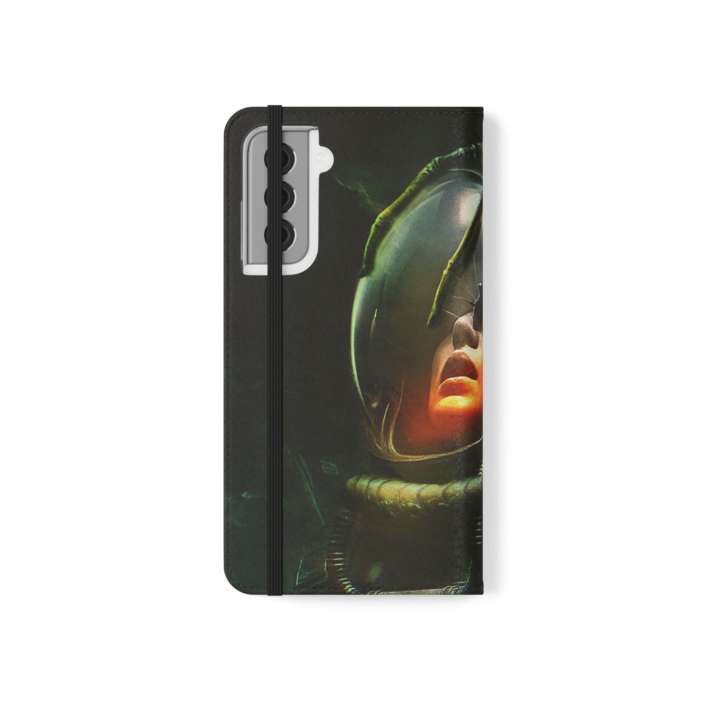 Alien iPhone & Samsung Flip Case