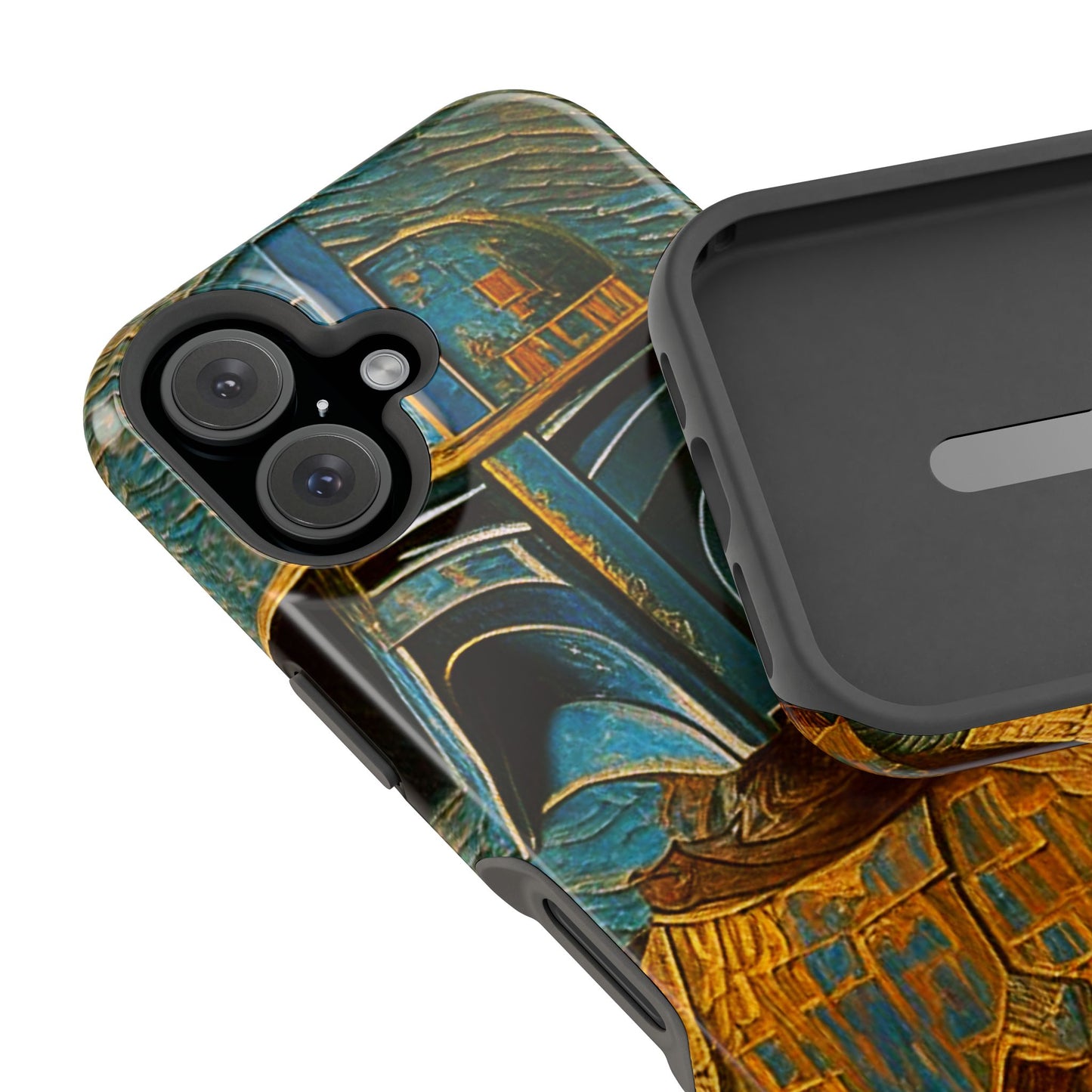 Mandalorian Art MagSafe® iPhone Tough Case Dual Layer Robust