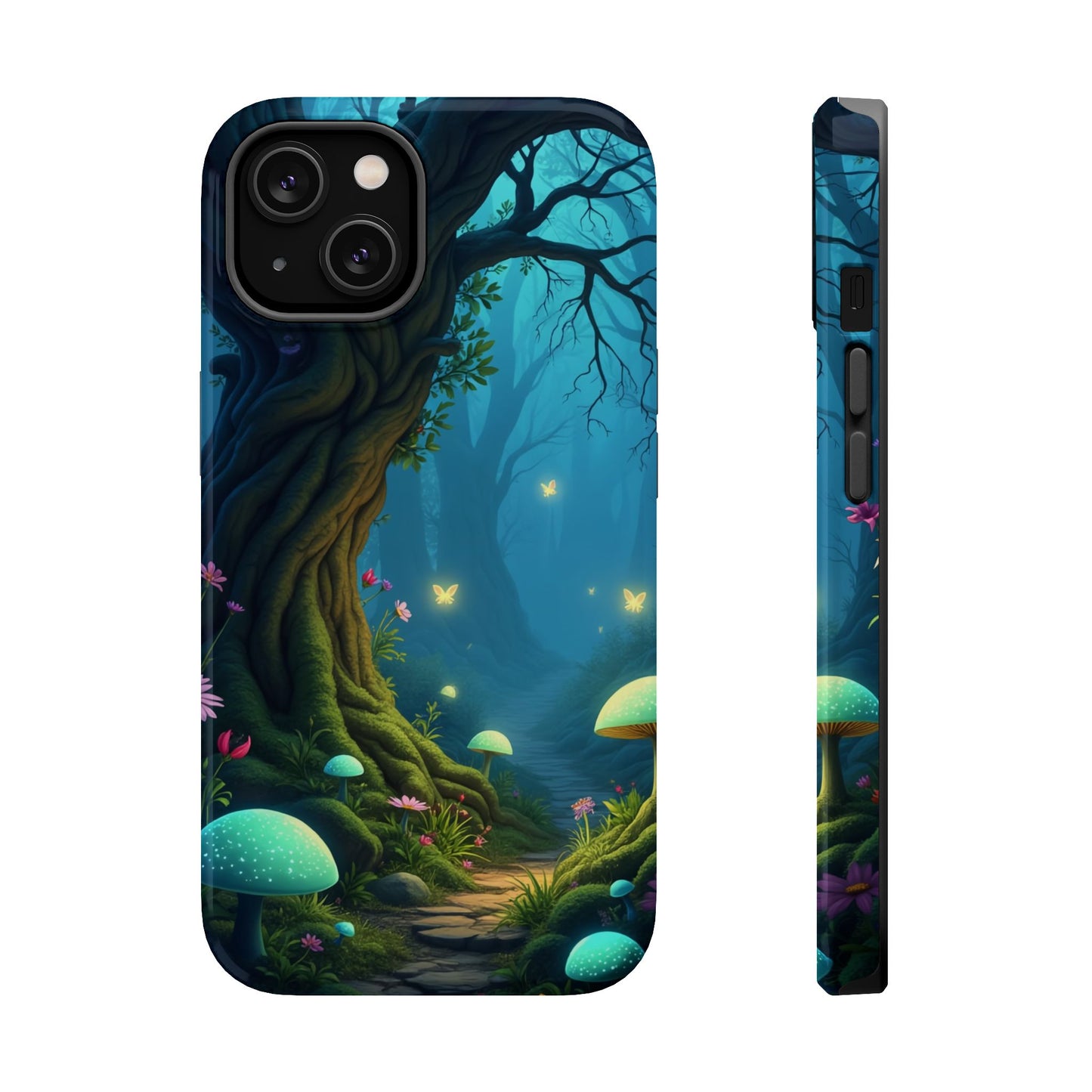 Shrooms Nature MagSafe® iPhone Tough Case Dual Layer Robust