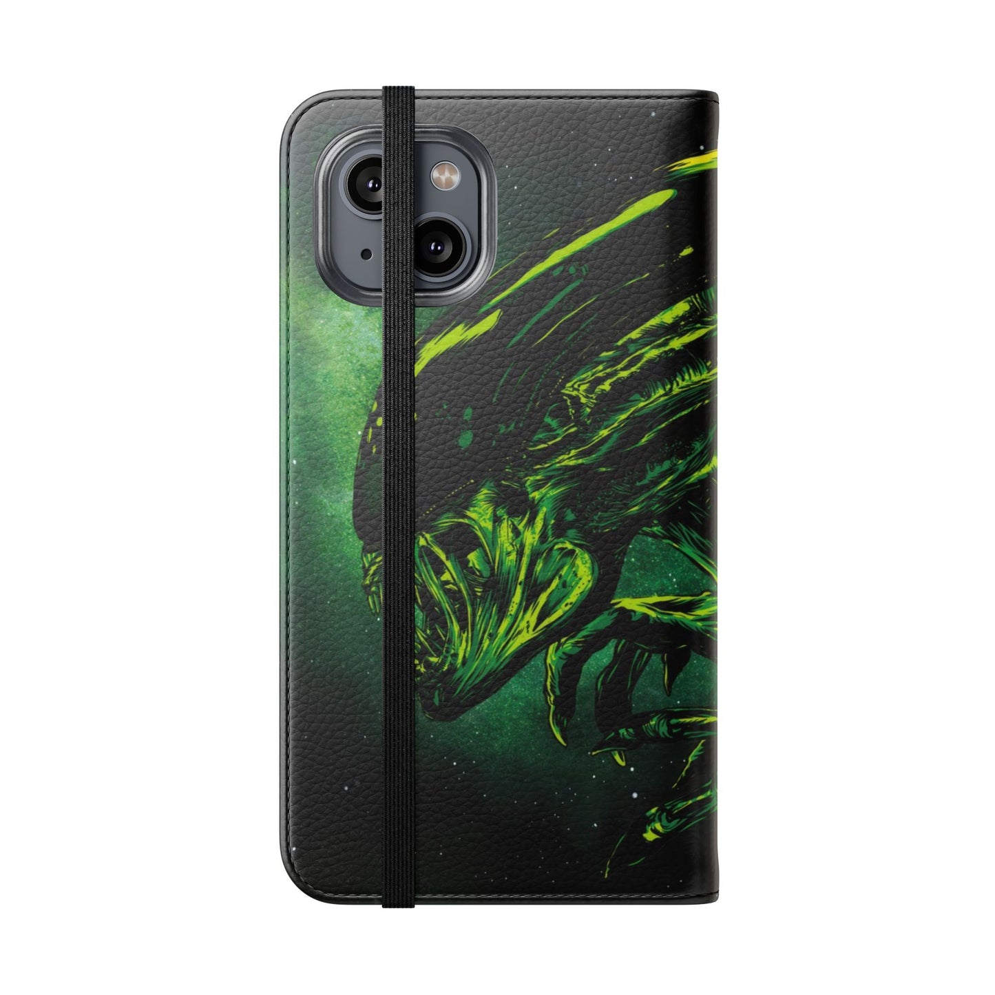 Alien iPhone & Samsung Flip Case