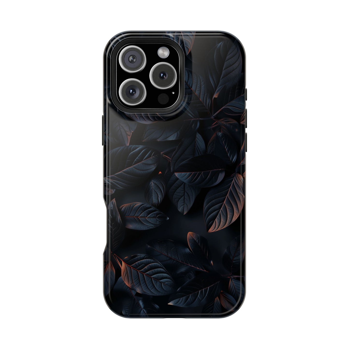 Black Nature MagSafe® iPhone Tough Case Dual Layer Robust