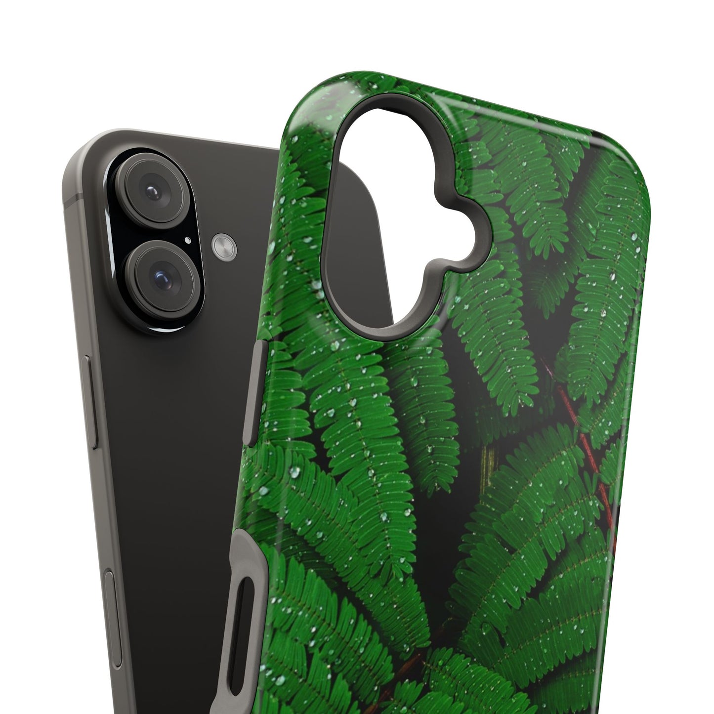 Leaf Marbles Nature MagSafe® iPhone Tough Case Dual Layer Robust