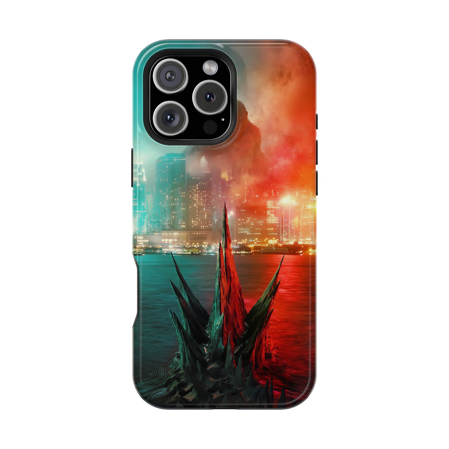 Godzilla Vs Kong MagSafe® iPhone Tough Case Dual Layer Robust