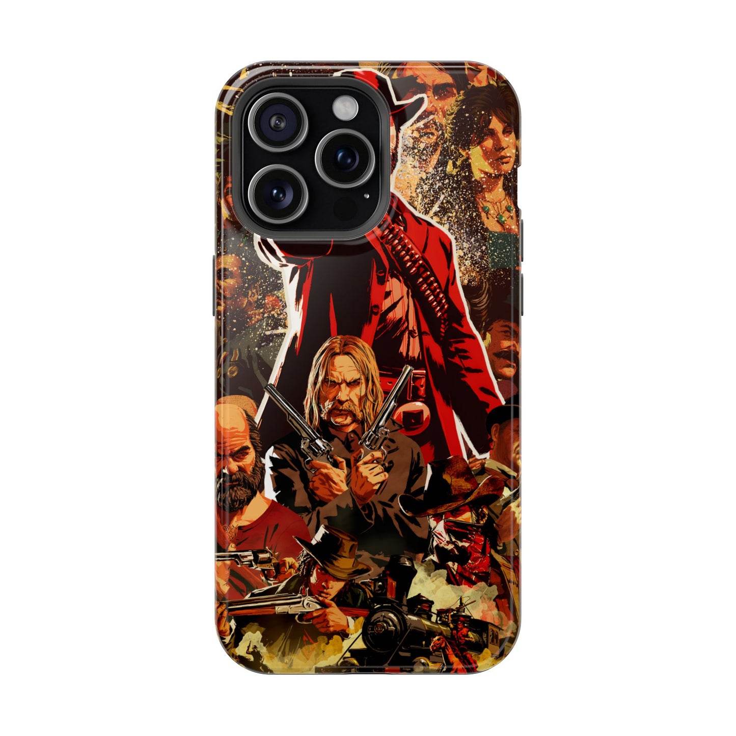 Red Dead Redemption MagSafe® iPhone Tough Case Dual Layer Robust