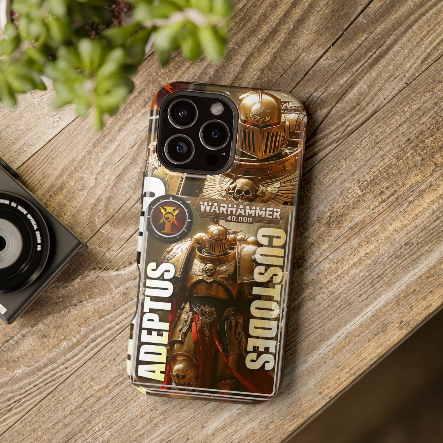Warhammer Adeptus Custodes MagSafe® iPhone Tough Case Dual Layer Robust