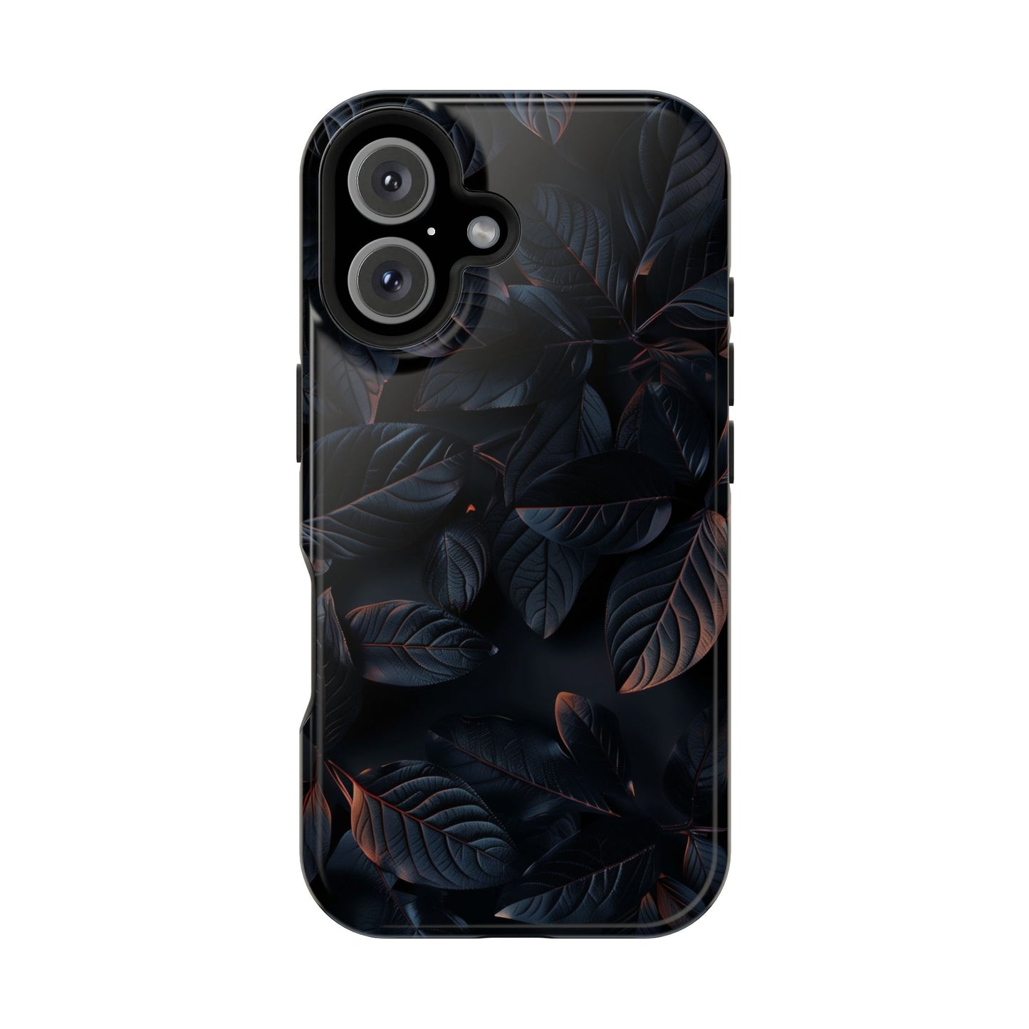 Black Nature MagSafe® iPhone Tough Case Dual Layer Robust