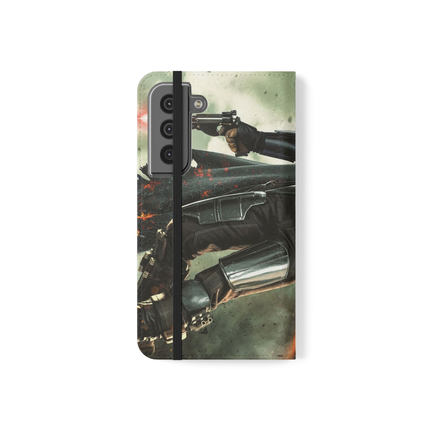 Mandalorian iPhone & Samsung Flip Case