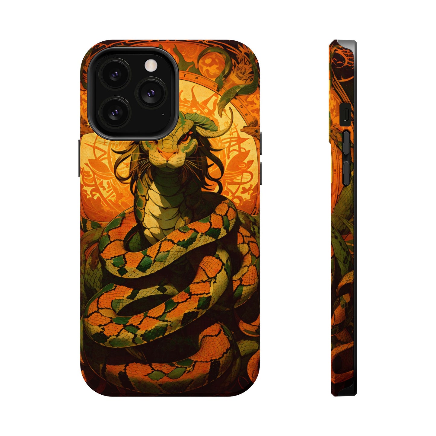 Serpent Art MagSafe® iPhone Tough Case Dual Layer Robust