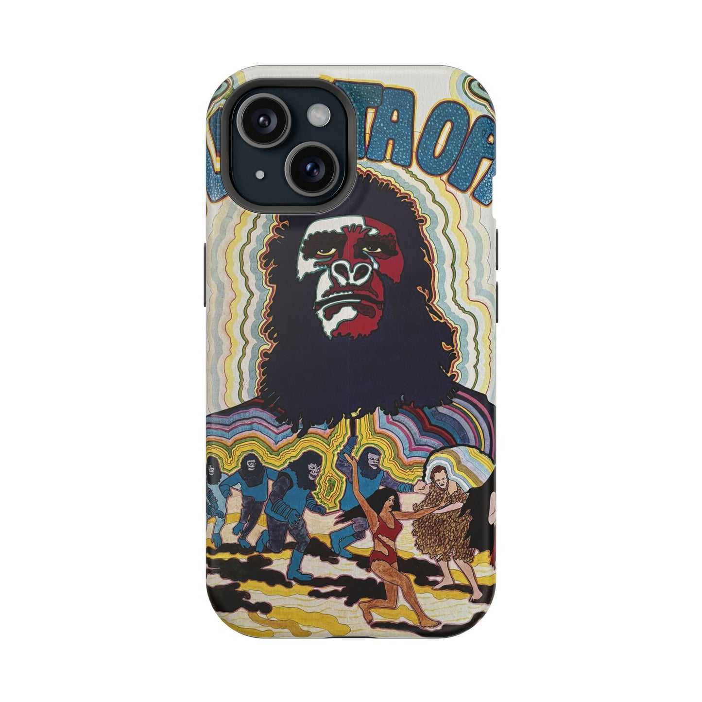 Planet of the Apes MagSafe® iPhone Tough Case Dual Layer Robust