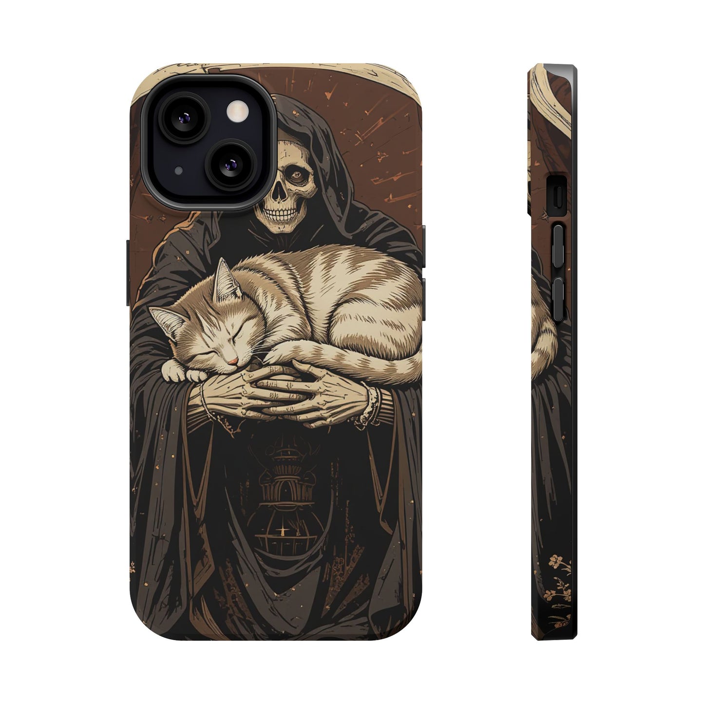 Cat of Death MagSafe® iPhone Tough Case Dual Layer Robust