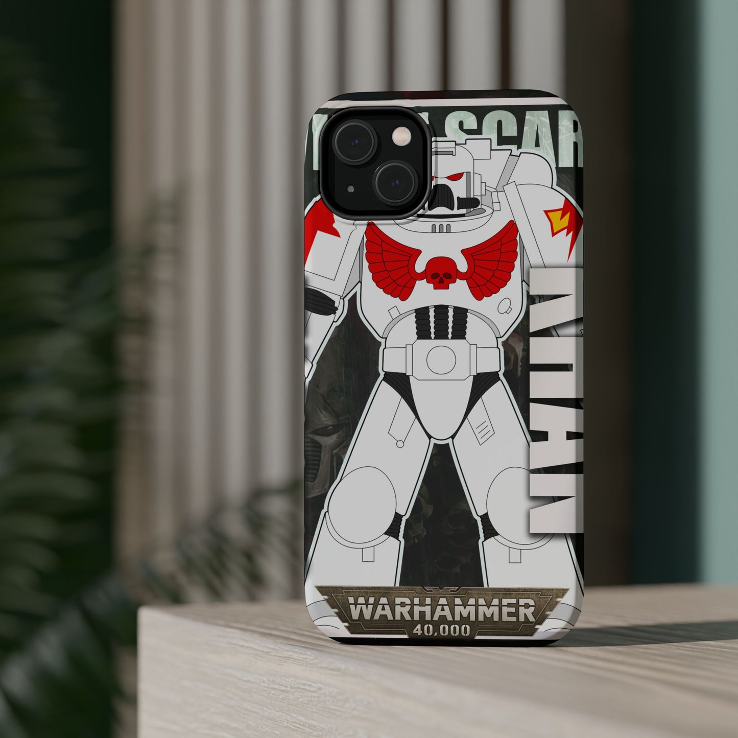 Warhammer White Scars MagSafe® iPhone Tough Case Dual Layer Robust