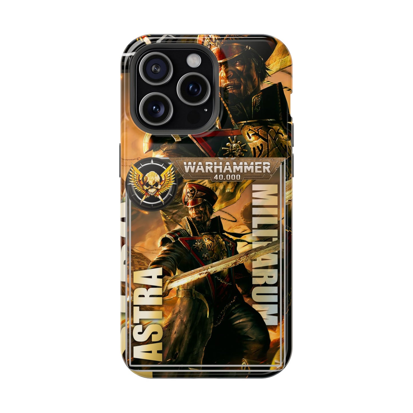 Warhammer Astra Militarum MagSafe® iPhone Tough Case Dual Layer Robust