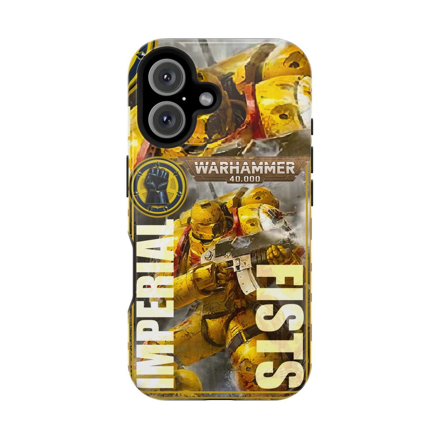 Warhammer Imperial Fists MagSafe® iPhone Tough Case Dual Layer Robust