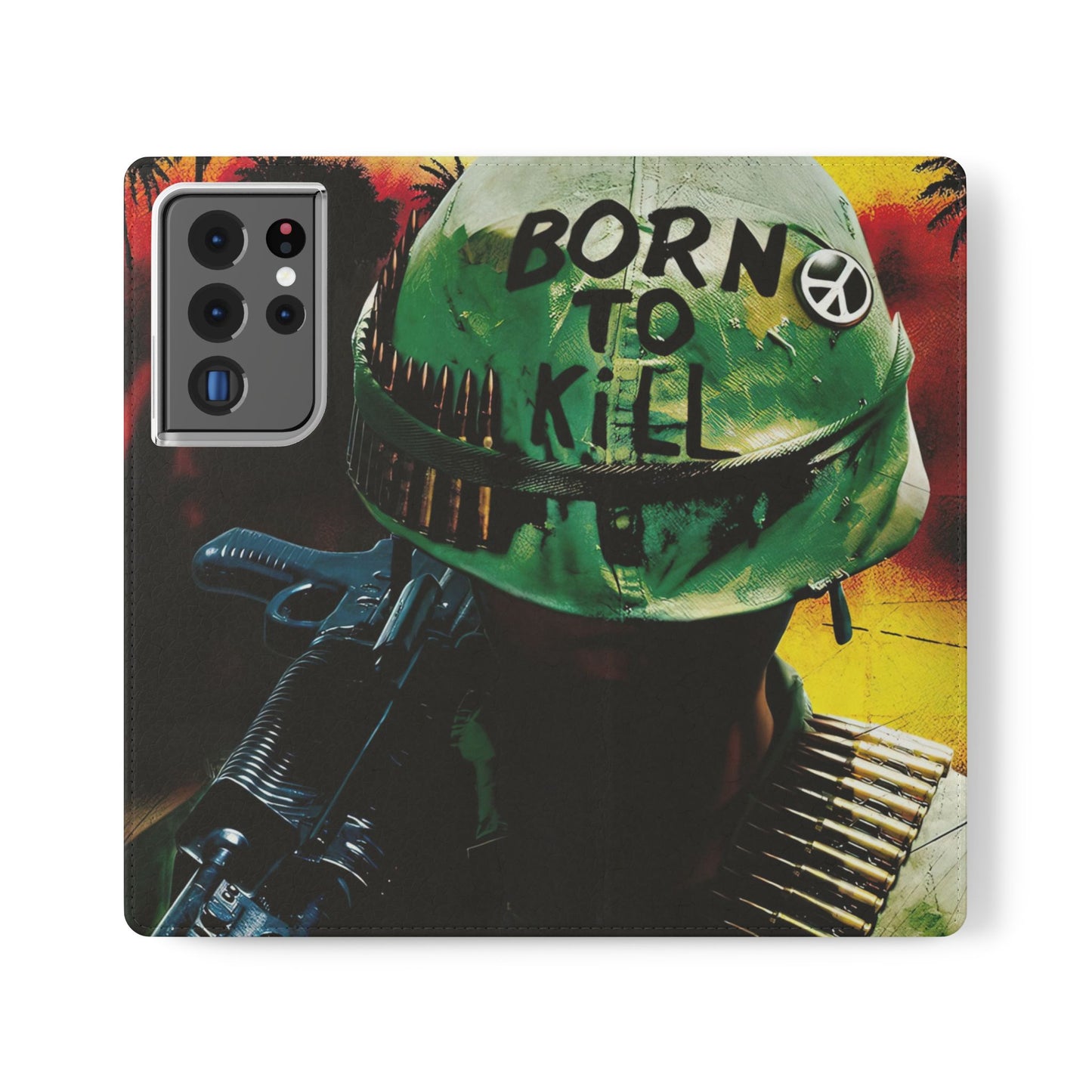 Full Metal Jacket Flip Case for iPhone & Samsung | PhoneMags