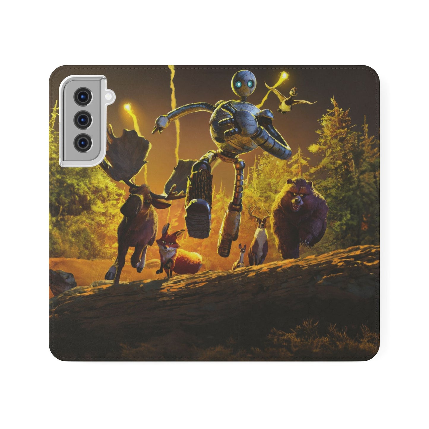 Wild Robot Flip Case for iPhone & Samsung | PhoneMags
