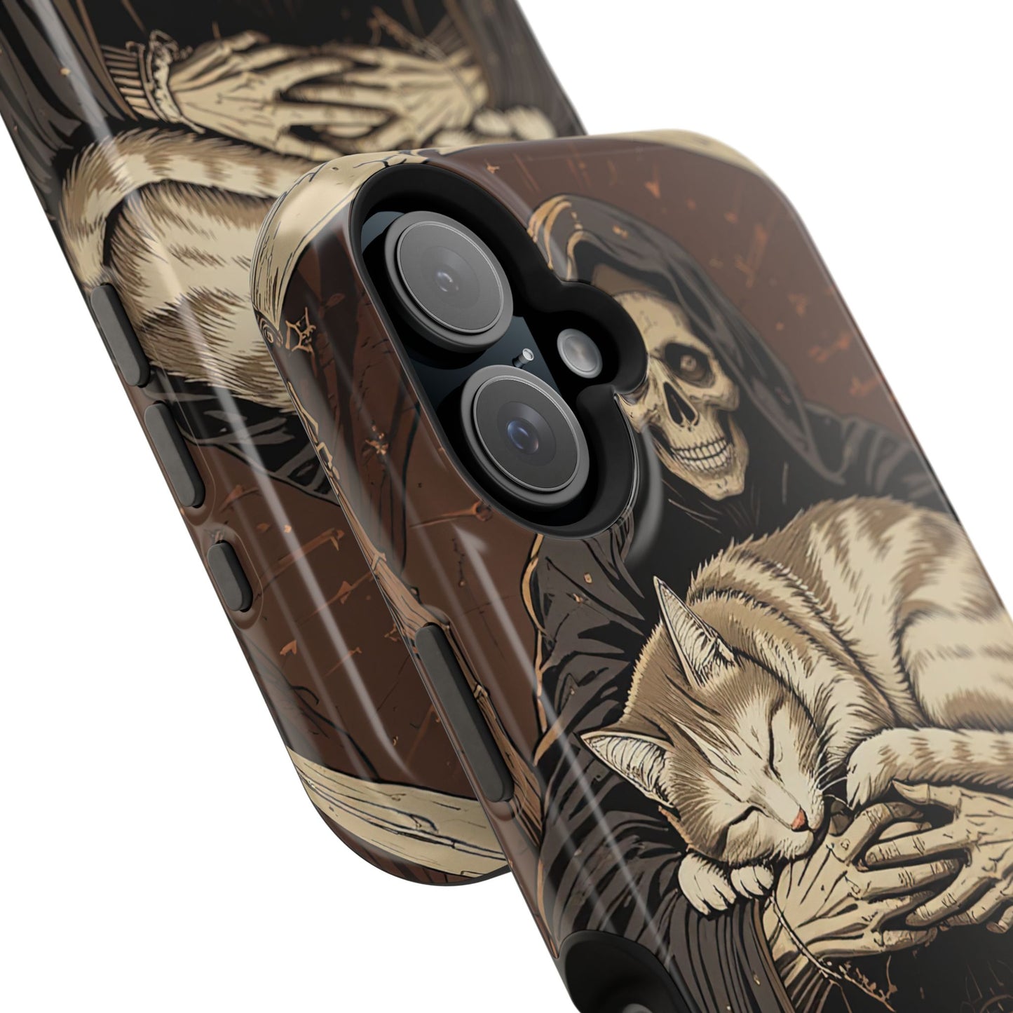 Cat of Death MagSafe® iPhone Tough Case Dual Layer Robust