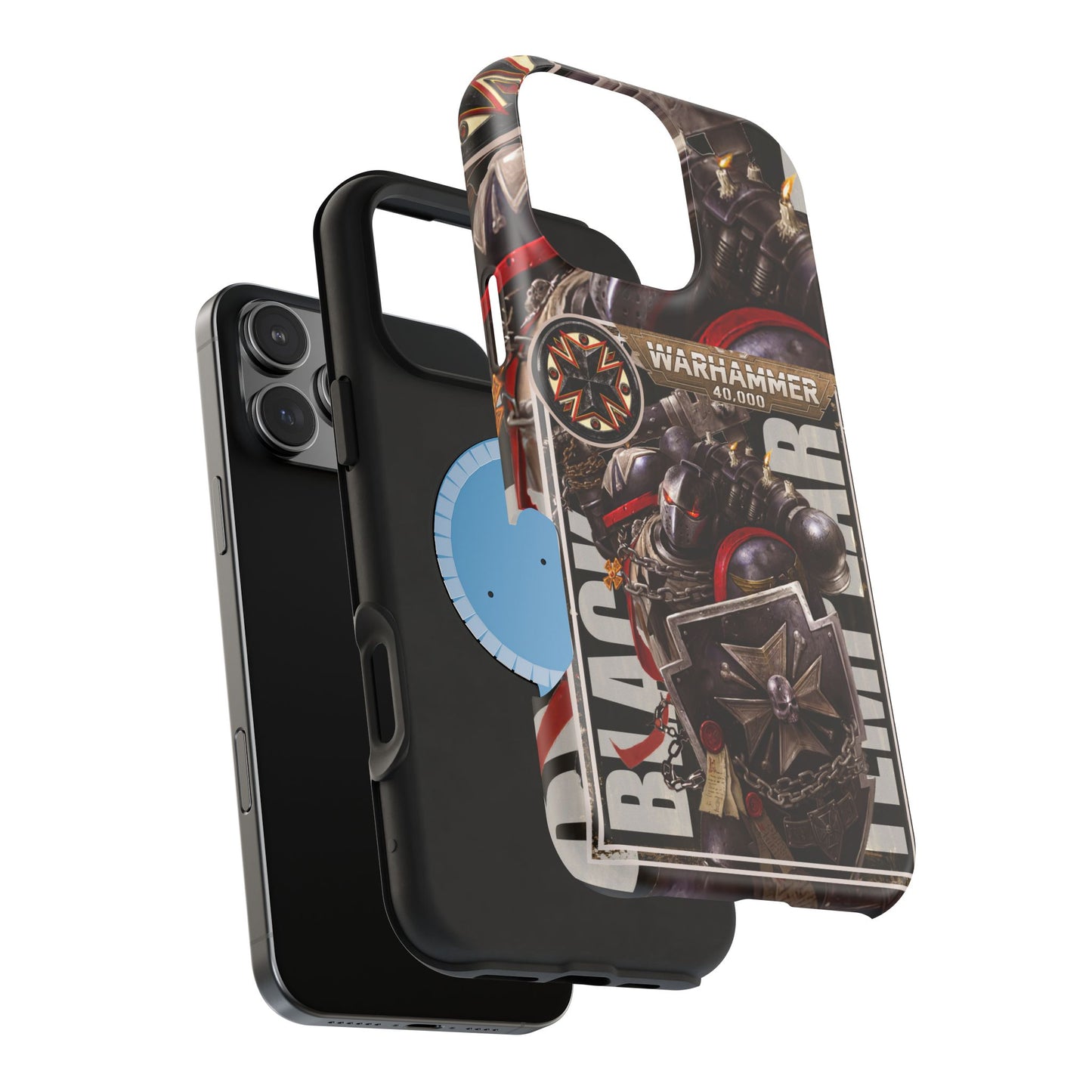 Warhammer Black Templars MagSafe® iPhone Tough Case Dual Layer Robust