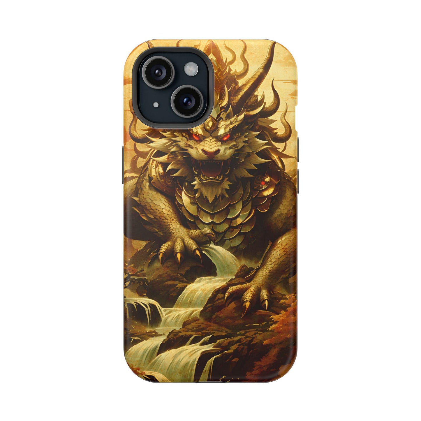 Dragon Art MagSafe® iPhone Tough Case Dual Layer Robust