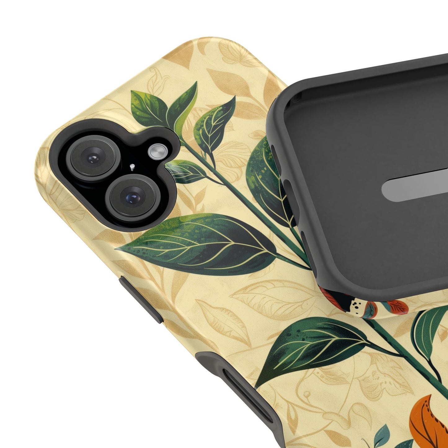 Plant Nature MagSafe® iPhone Tough Case Dual Layer Robust