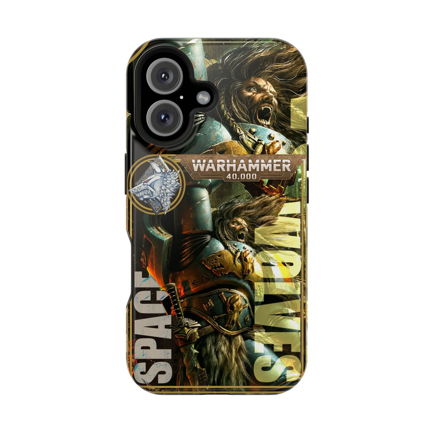 Warhammer Space Wolves MagSafe® iPhone Tough Case Dual Layer Robust