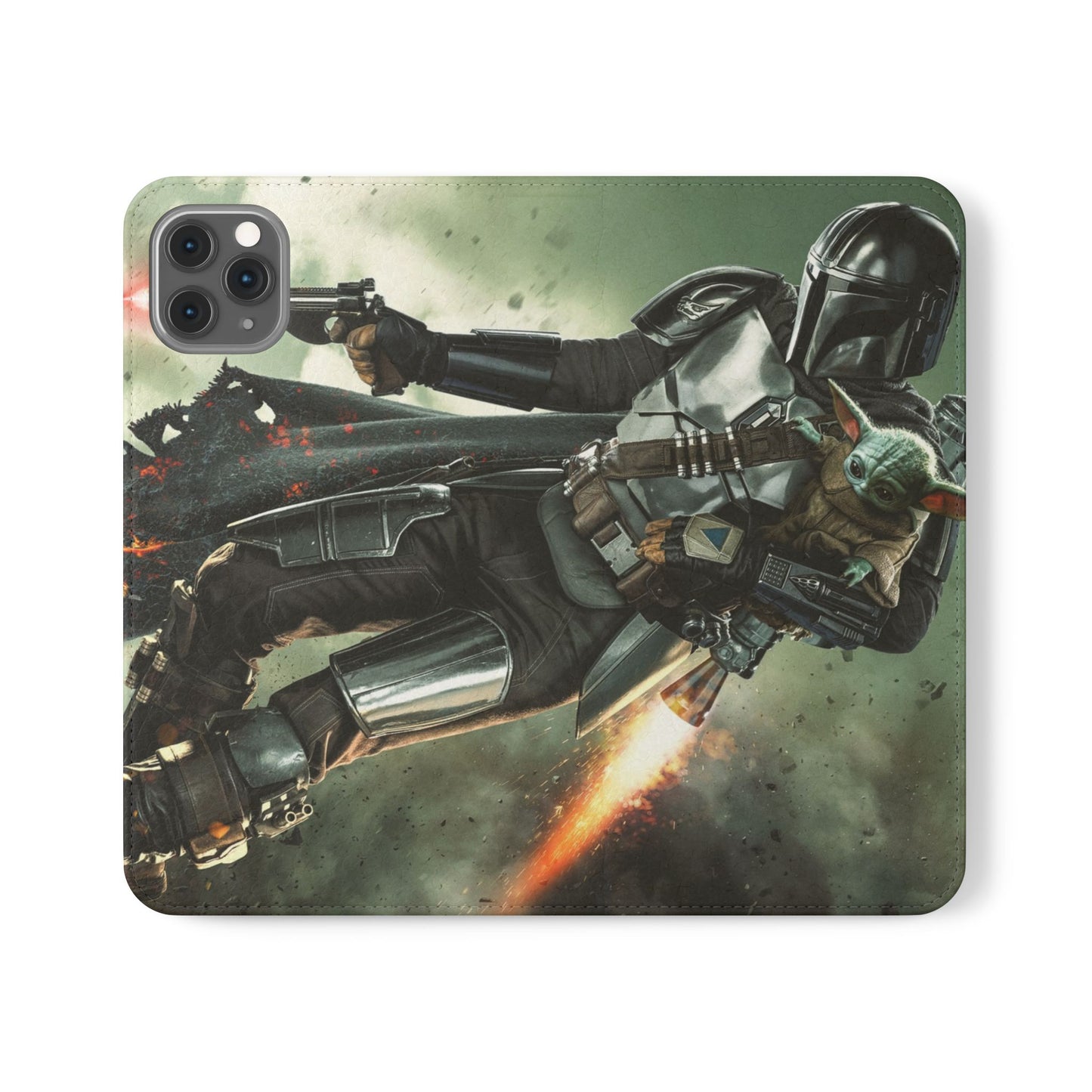 Mandalorian Flip Case for iPhone & Samsung | PhoneMags