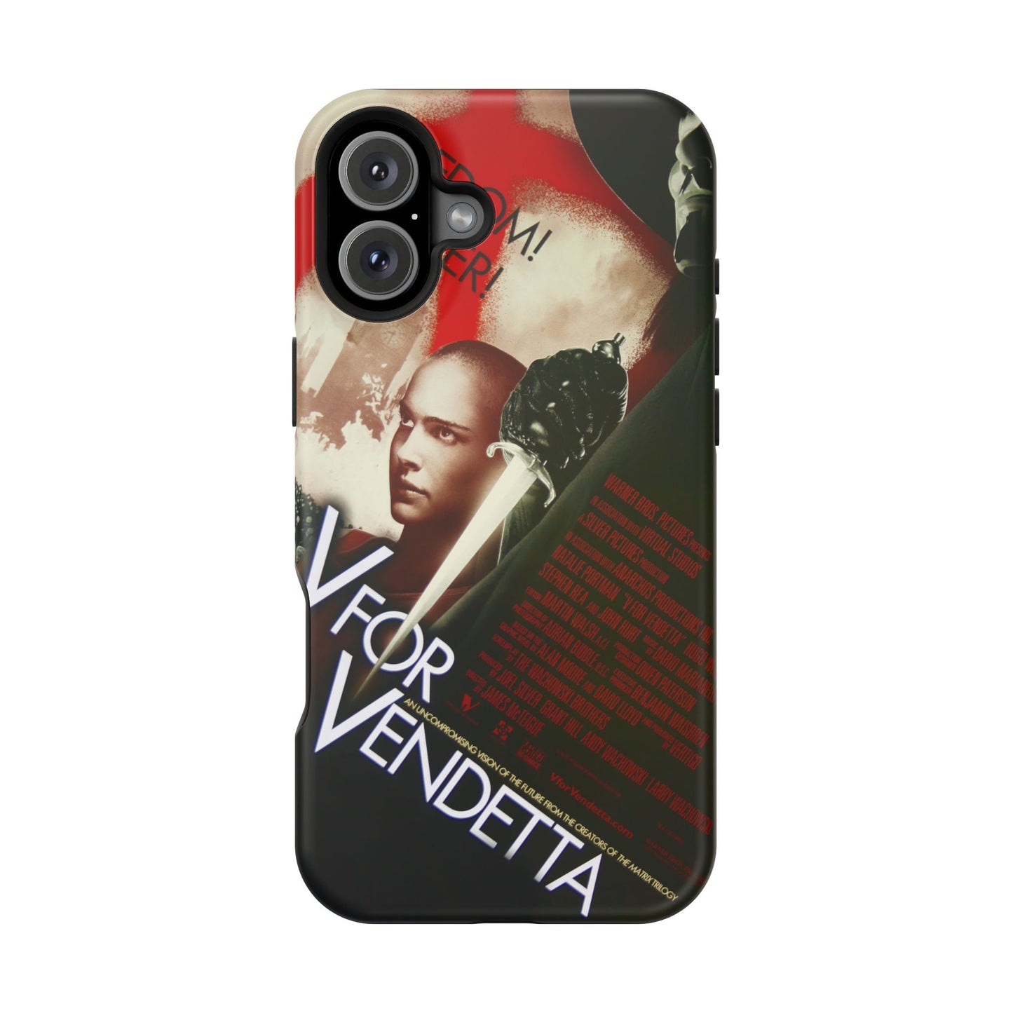 V for Vendetta MagSafe® iPhone Tough Case Dual Layer Robust