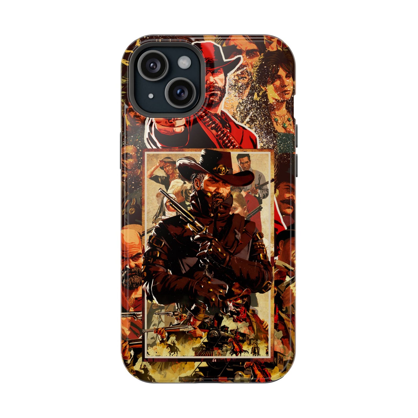 Red Dead Redemption MagSafe® iPhone Tough Case Dual Layer Robust