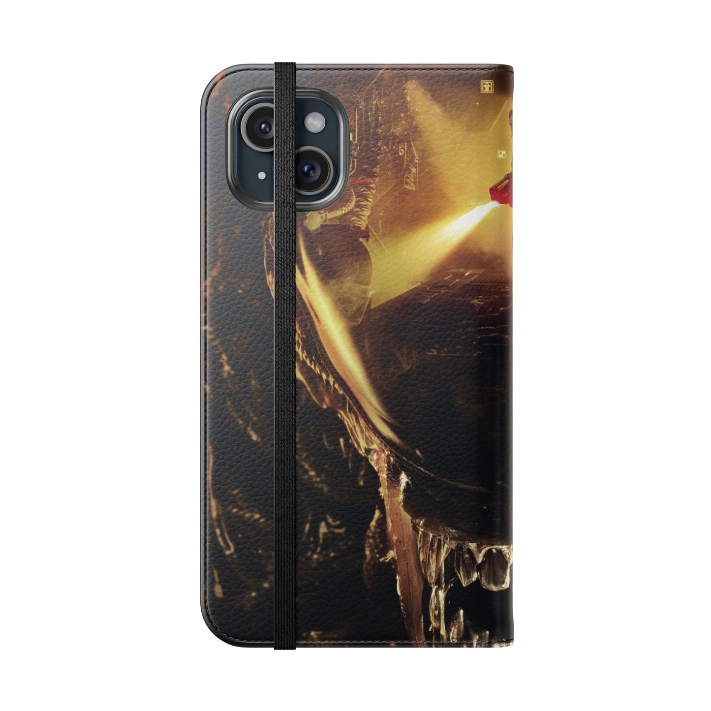 Alien iPhone & Samsung Flip Case