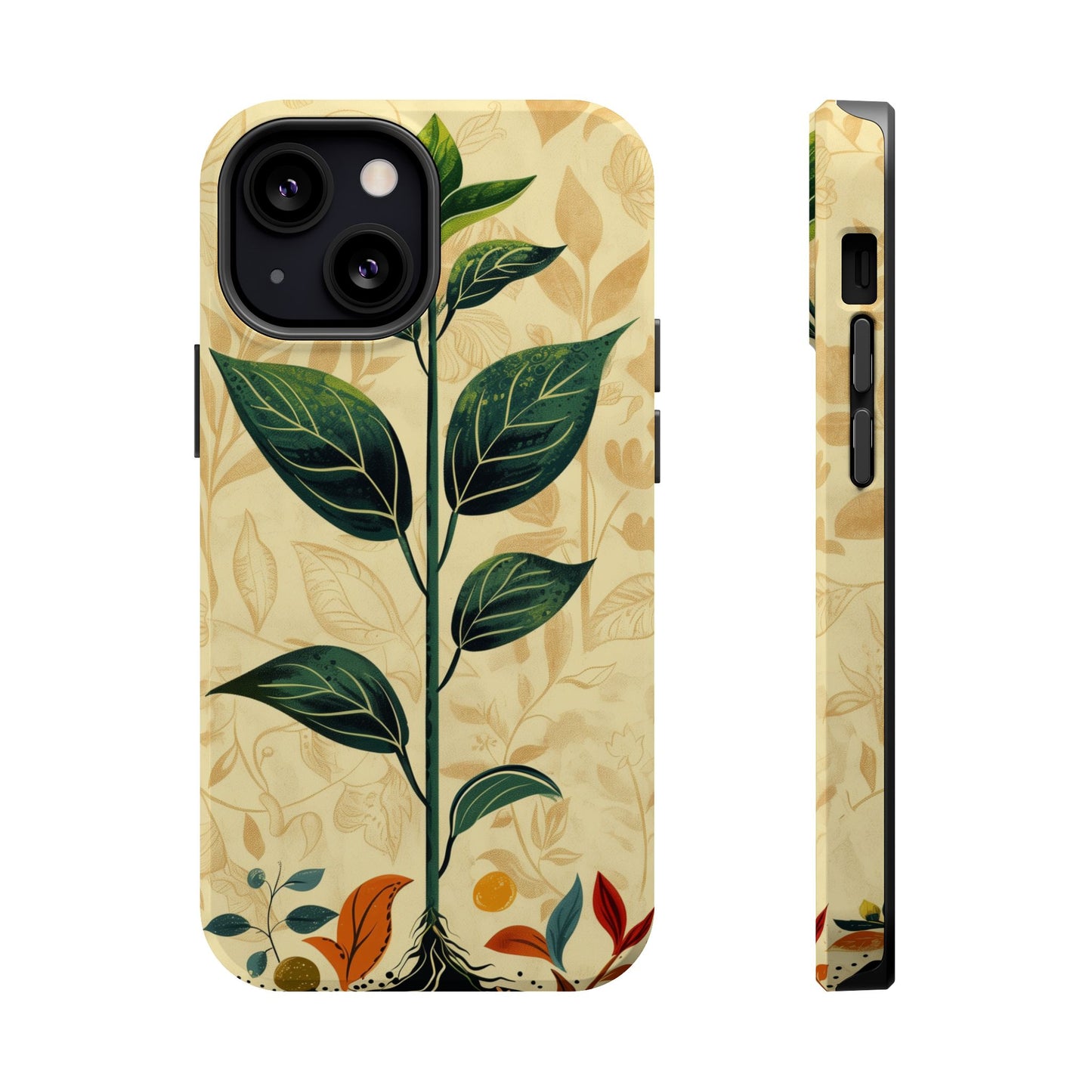 Plant Nature MagSafe® iPhone Tough Case Dual Layer Robust