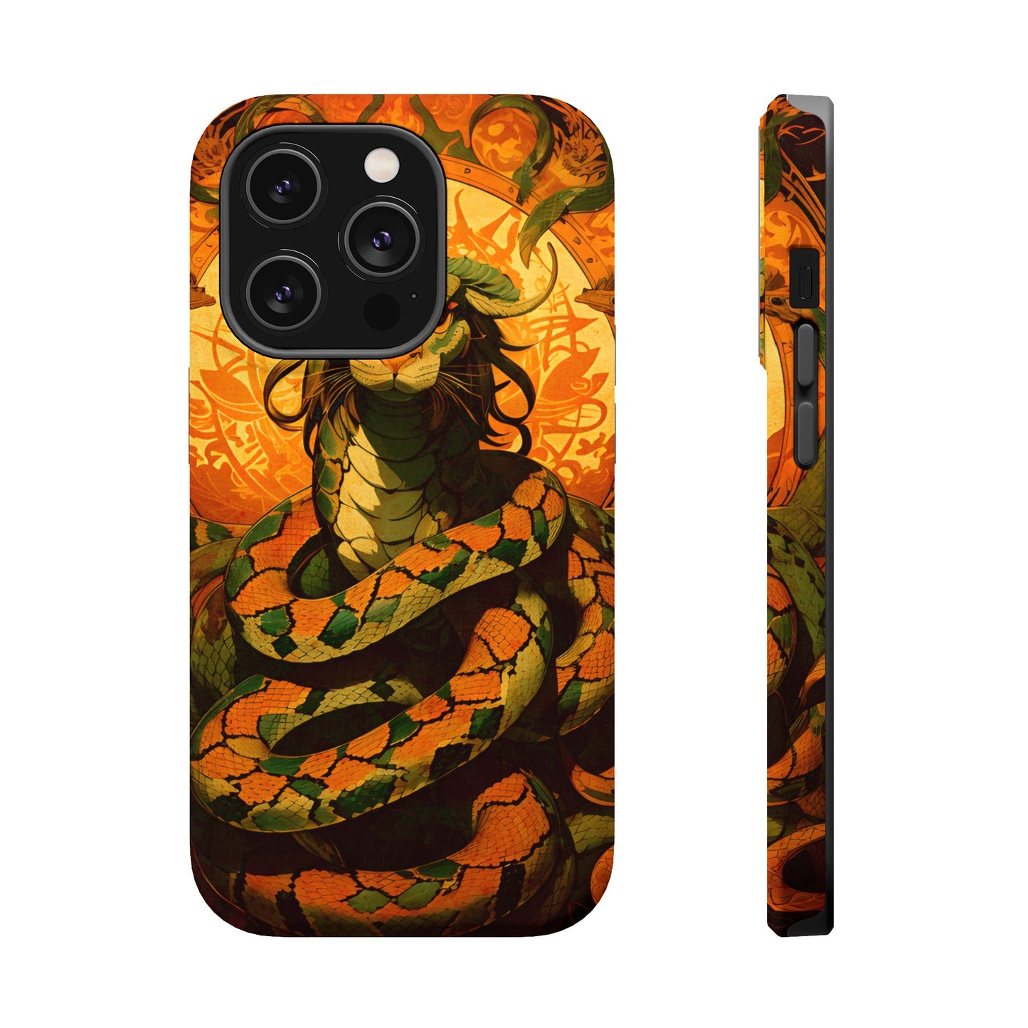 Serpent Art MagSafe® iPhone Tough Case Dual Layer Robust