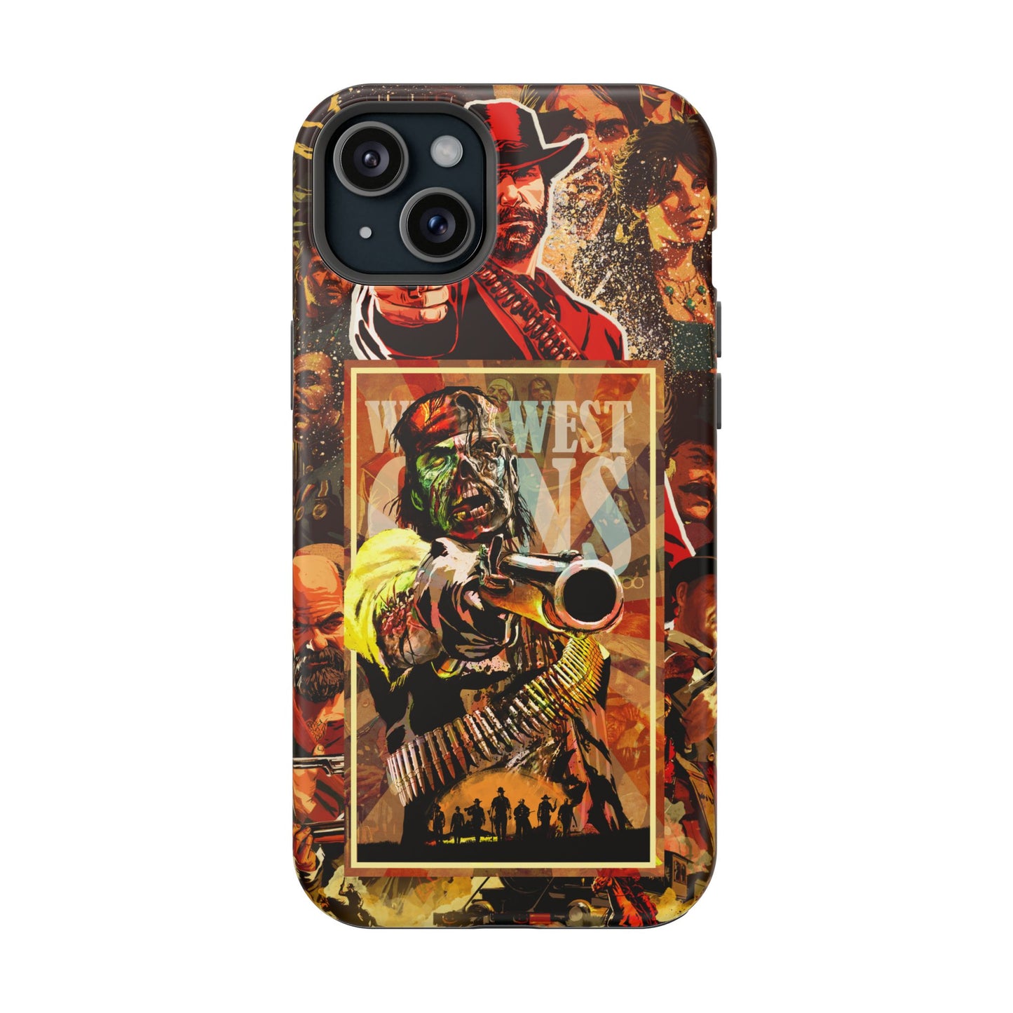 Red Dead Redemption MagSafe® iPhone Tough Case Dual Layer Robust