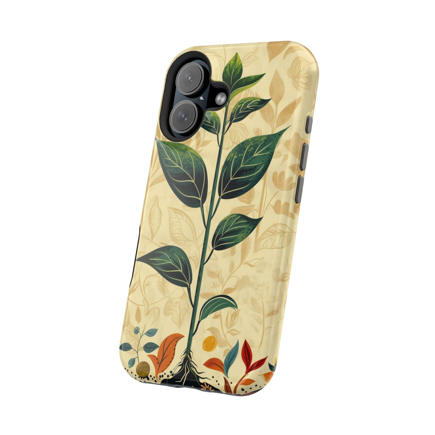 Plant Nature MagSafe® iPhone Tough Case Dual Layer Robust
