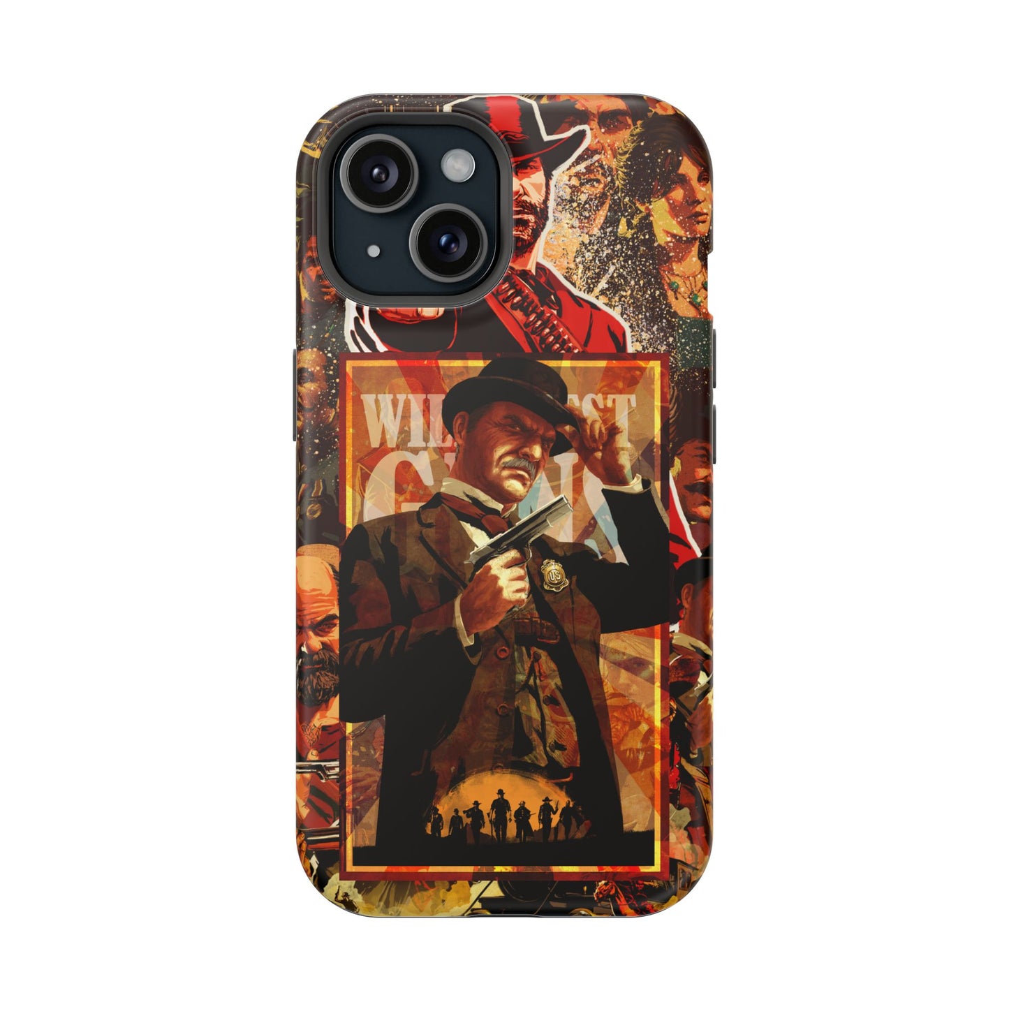 Red Dead Redemption MagSafe® iPhone Tough Case Dual Layer Robust