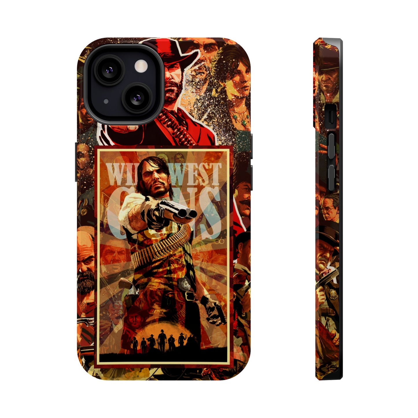 Red Dead Redemption MagSafe® iPhone Tough Case Dual Layer Robust
