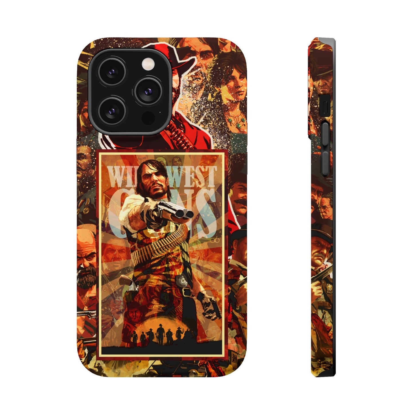 Red Dead Redemption MagSafe® iPhone Tough Case Dual Layer Robust