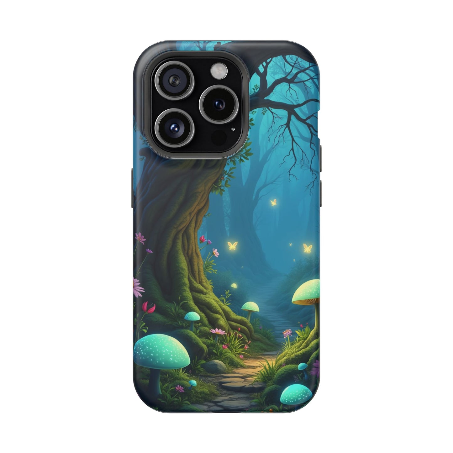 Shrooms Nature MagSafe® iPhone Tough Case Dual Layer Robust
