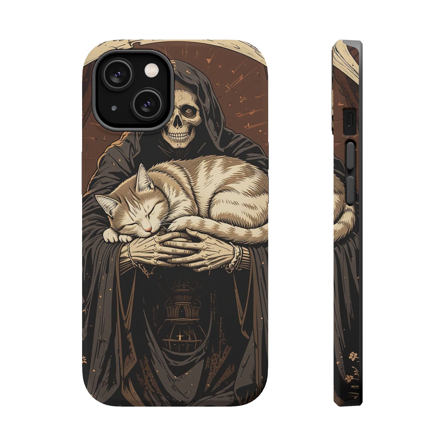 Cat of Death MagSafe® iPhone Tough Case Dual Layer Robust