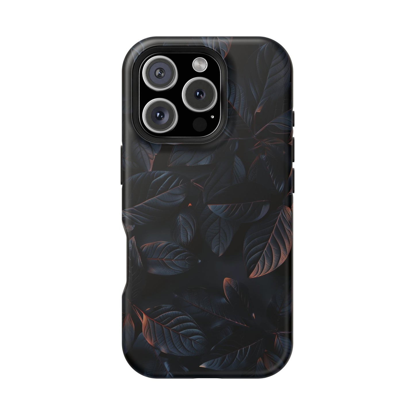 Black Nature MagSafe® iPhone Tough Case Dual Layer Robust