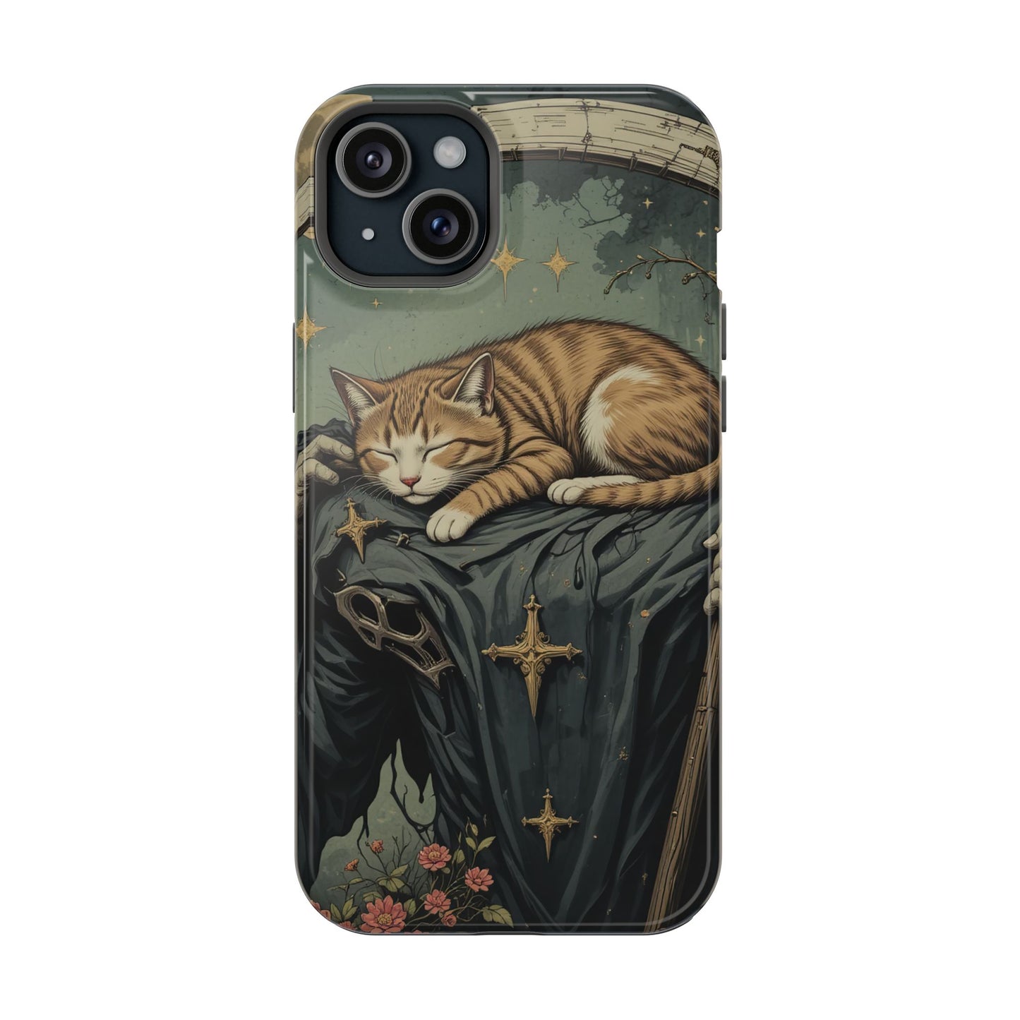 Cat of Death MagSafe® iPhone Tough Case Dual Layer Robust