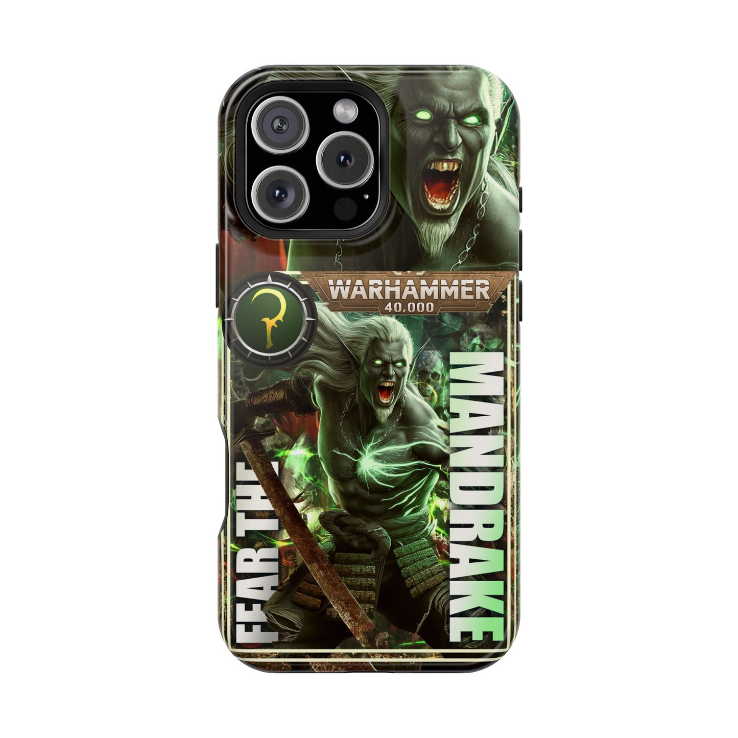 Warhamer Mandrake MagSafe® iPhone Tough Case Dual Layer Robust