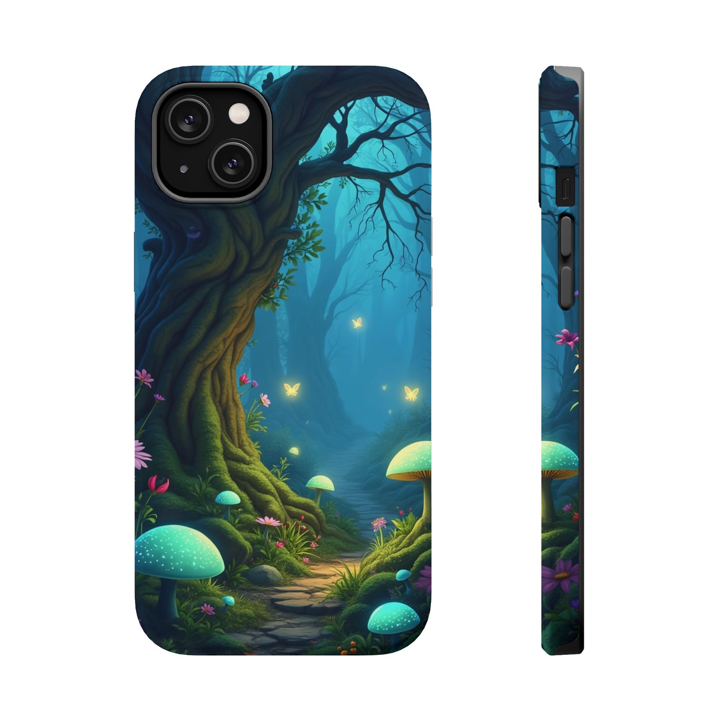 Shrooms Nature MagSafe® iPhone Tough Case Dual Layer Robust