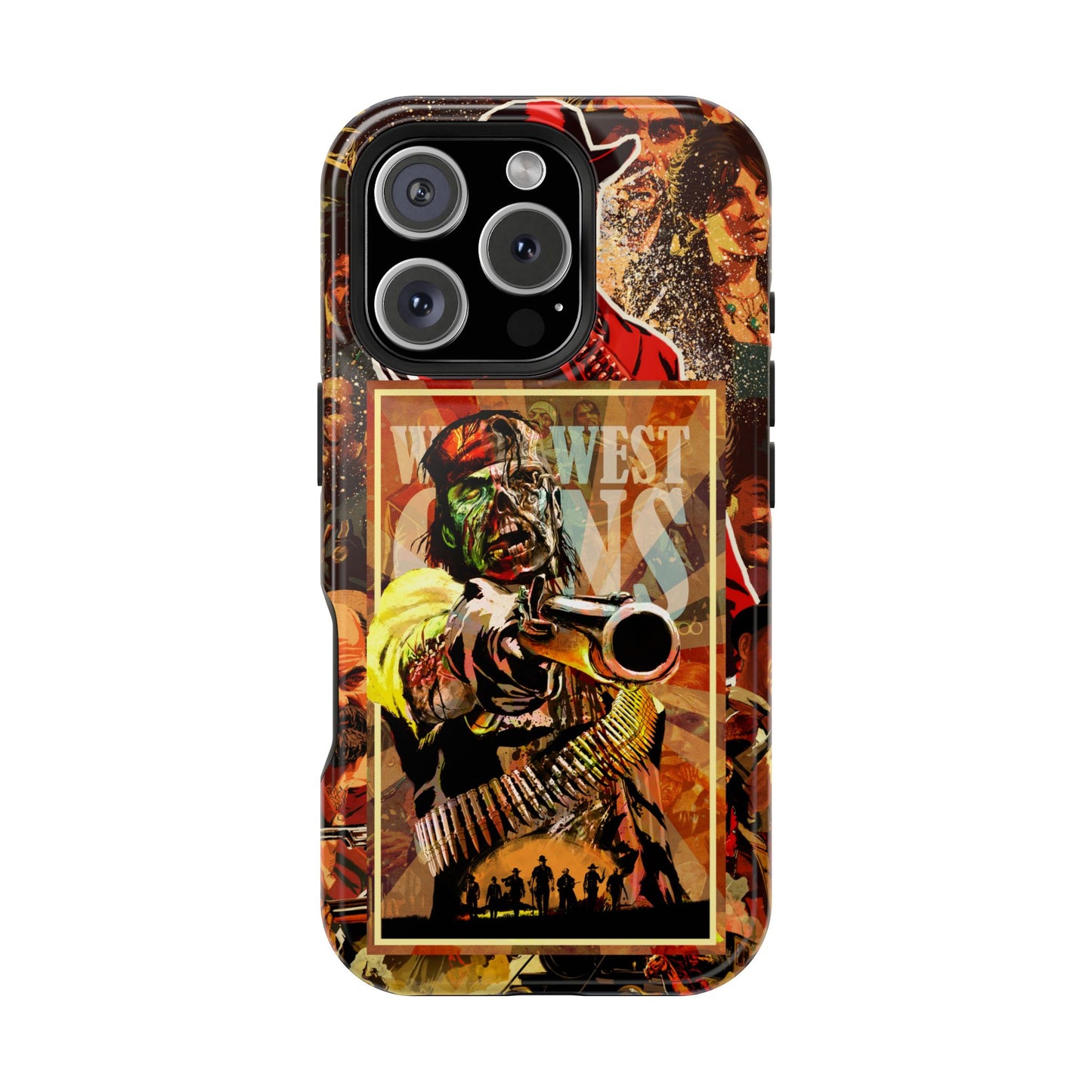 Red Dead Redemption MagSafe® iPhone Tough Case Dual Layer Robust
