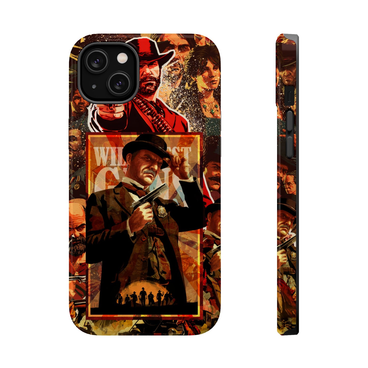 Red Dead Redemption MagSafe® iPhone Tough Case Dual Layer Robust