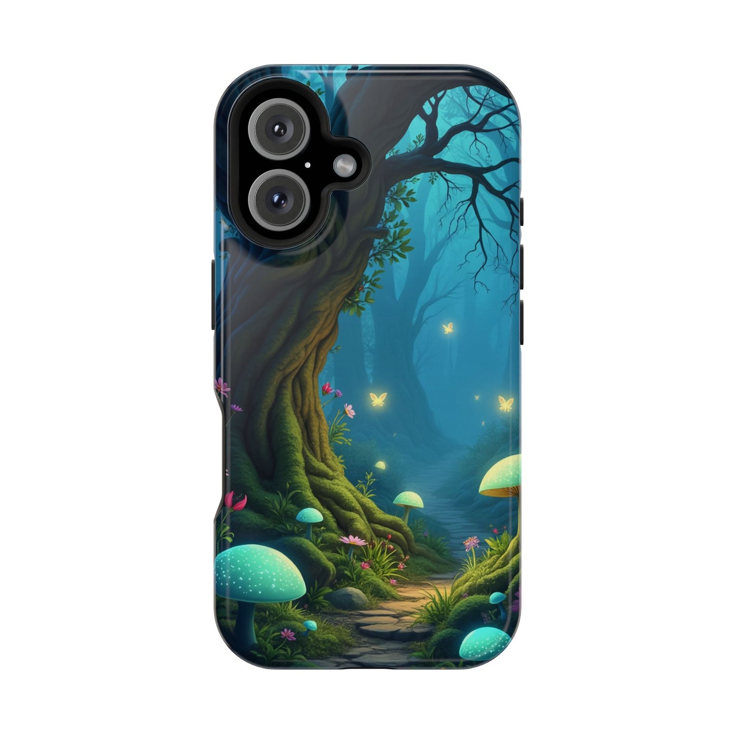 Shrooms Nature MagSafe® iPhone Tough Case Dual Layer Robust